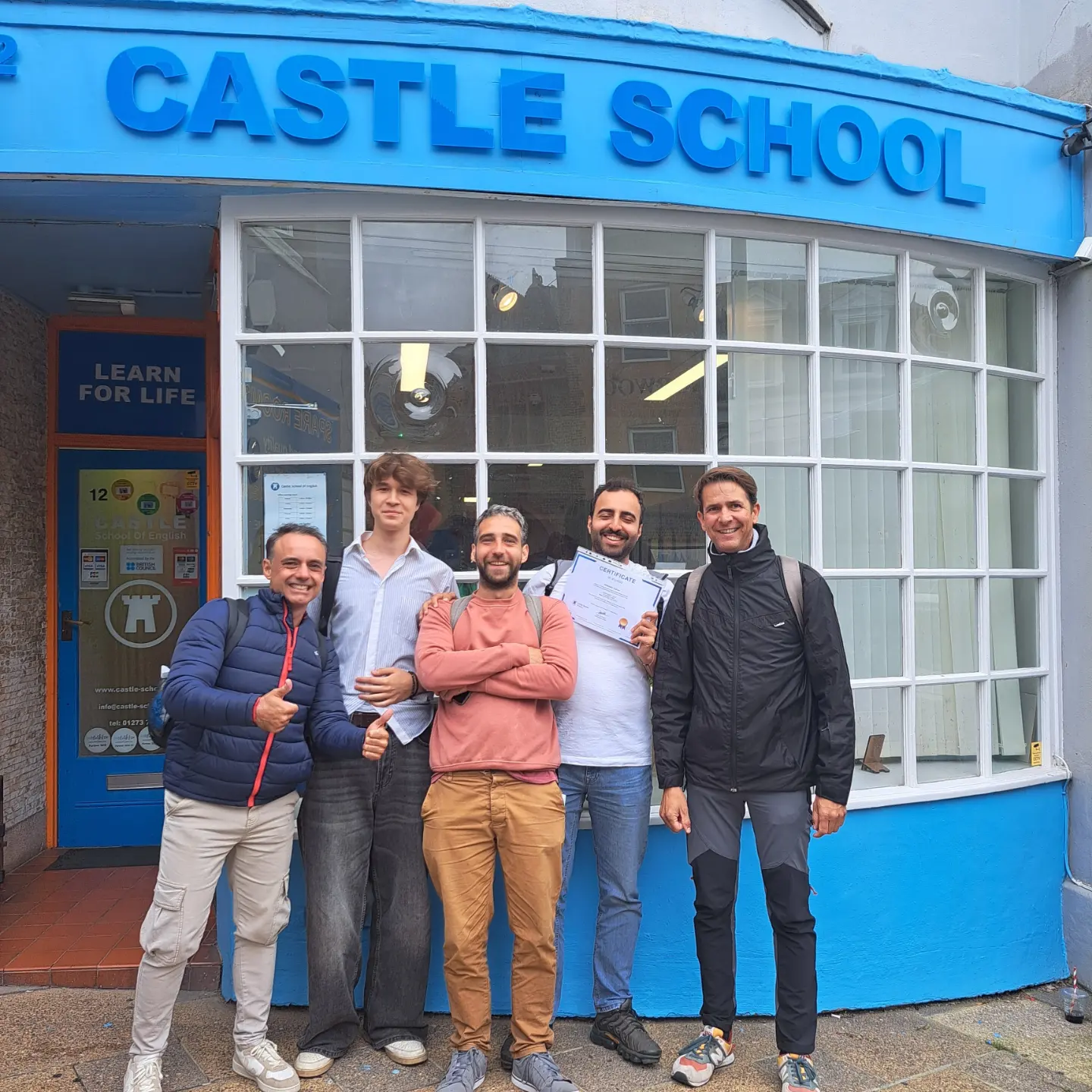 Experience Brighton While Learning at Our English School Castle